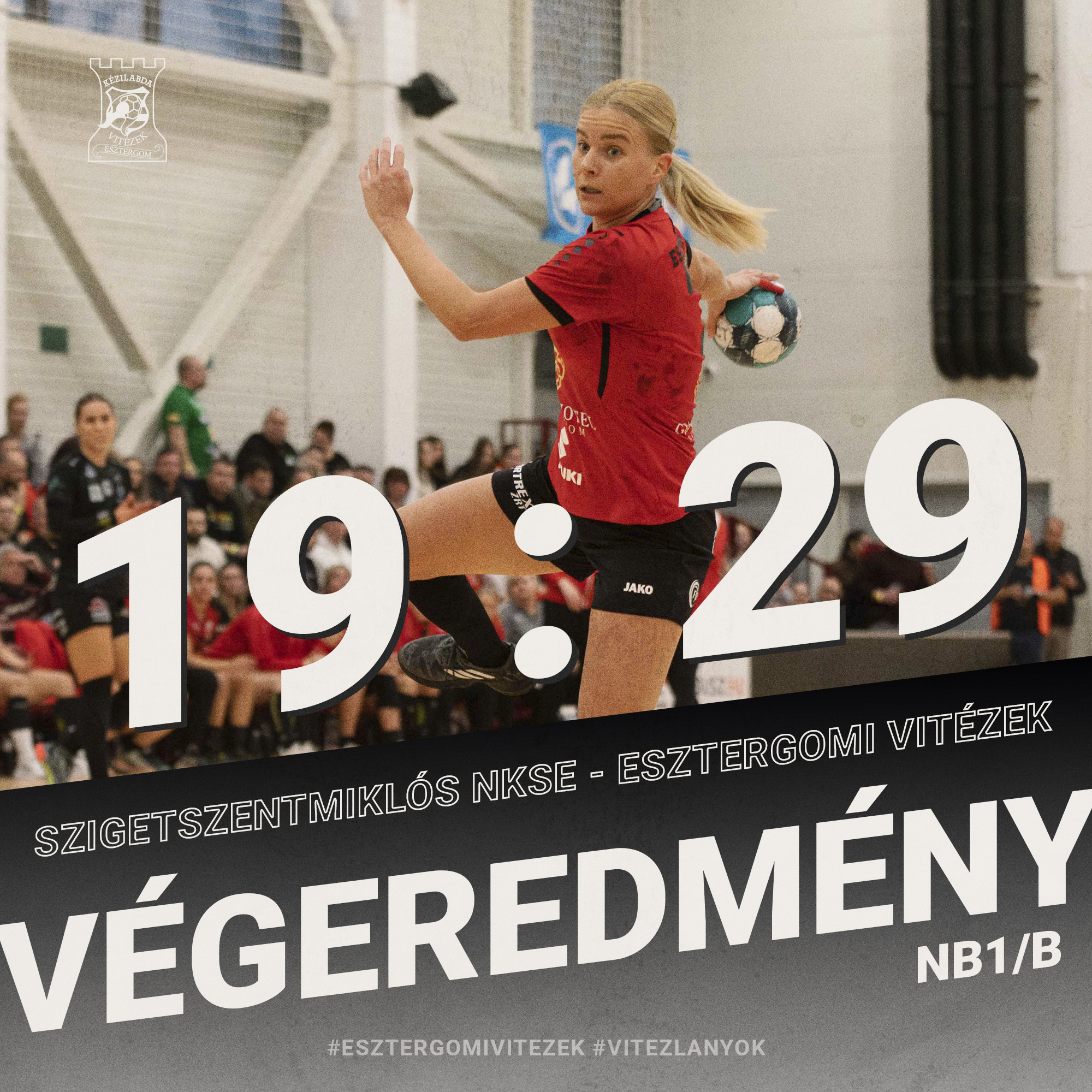 Szigetszentmiklós NKSE - Esztergomi Vitézek 19:29 (11:12)