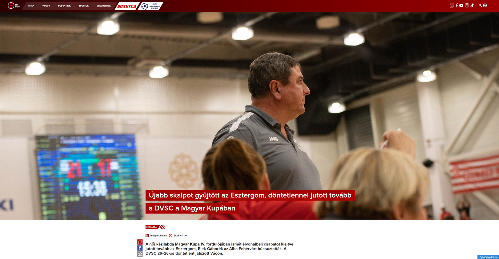 Óriási sajtóvisszhang