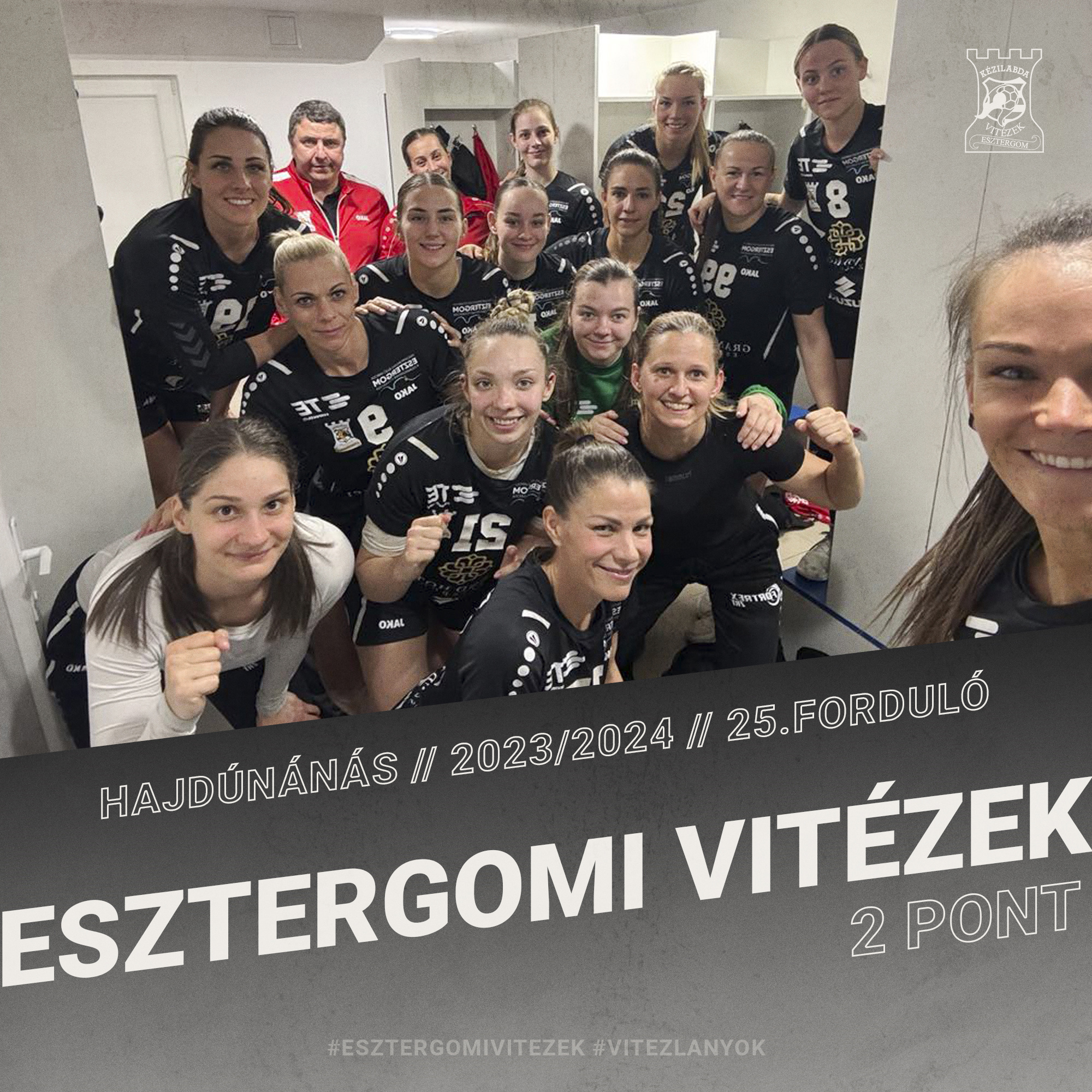 HAJDÚNÁNÁS - ESZTERGOMI VITÉZEK 25:31 (12:13)